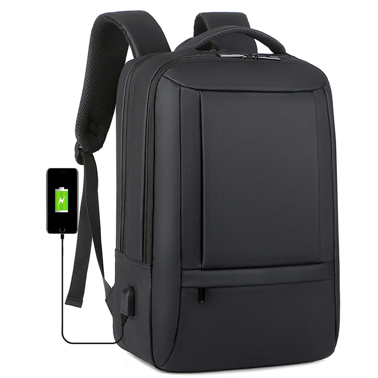 Anti-theft Computer Bag Backpack USB Waterproof Travelling Business Men Laptop Backpack