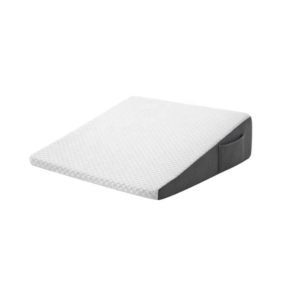Factory Direct Bed Wedge Pillow for Sleeping After Surgery, Back Support, Leg Elevation, Gerd Acid Reflux