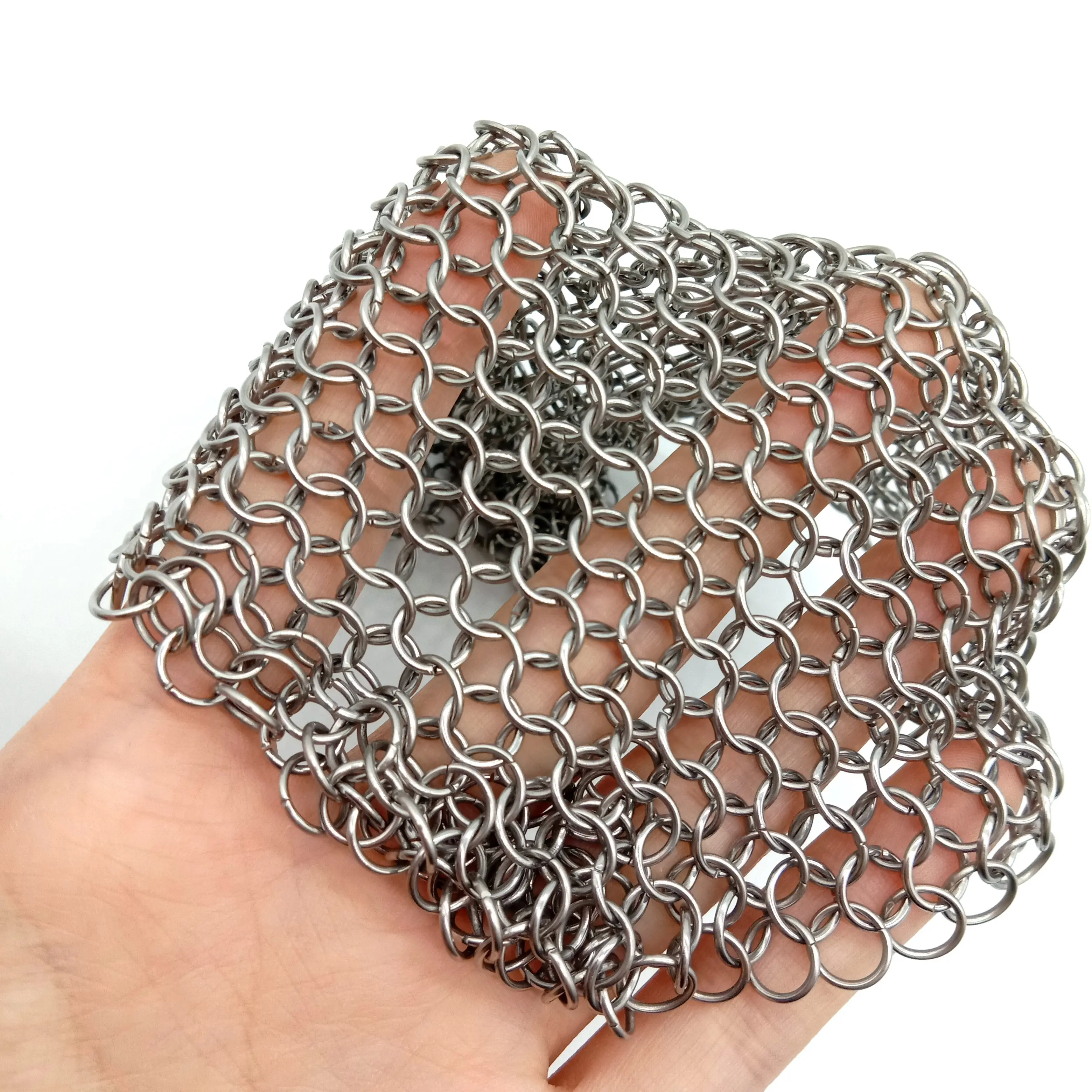 Экологически чистая сетчатая щетка из нержавеющей стали