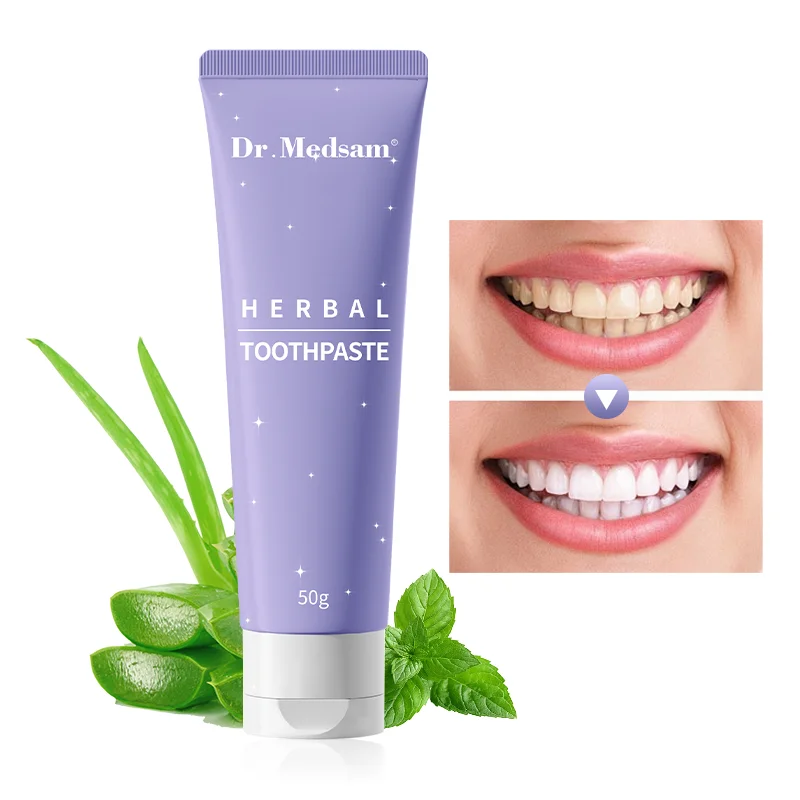 OEM/ODM Manufacturer Best selling natural white organic for home use toothpaste factory private label  toothpaste
