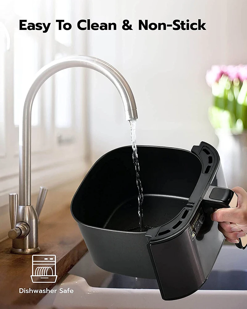 QANA Factory  OEM wifi app smart cooker Air deep Fryer oven food processors baking utensils horno tefalpara pan Air Fryer