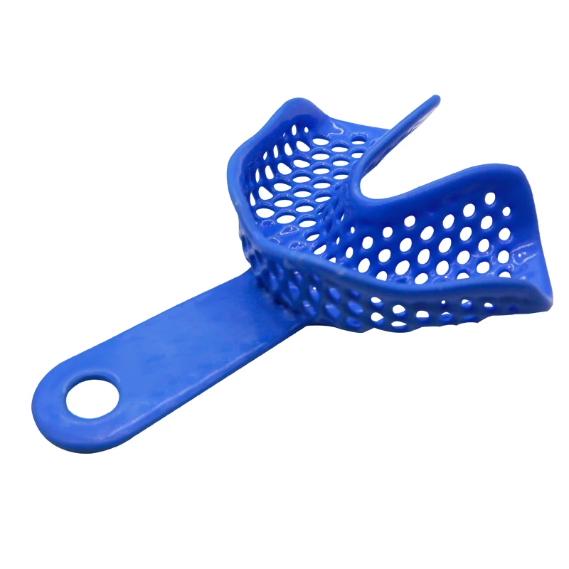 Wholesale Dental Steel Plastic Autoclave Impression Tray Custom Private Logo Silicone Teeth Mold Kit Clinic Hospital Use