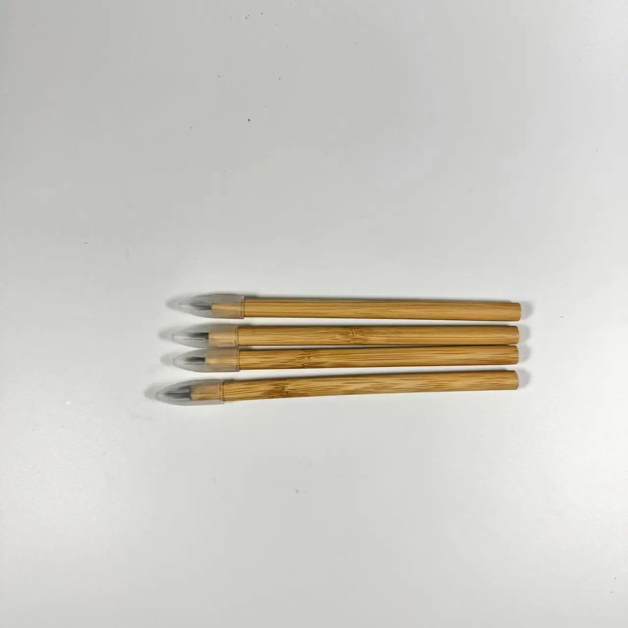 Custom LOGO High Quality Hot Sales Personal Your Text Eco-Friendly Wooden Bamboo Pencil  Custom Logo OEM Pencils