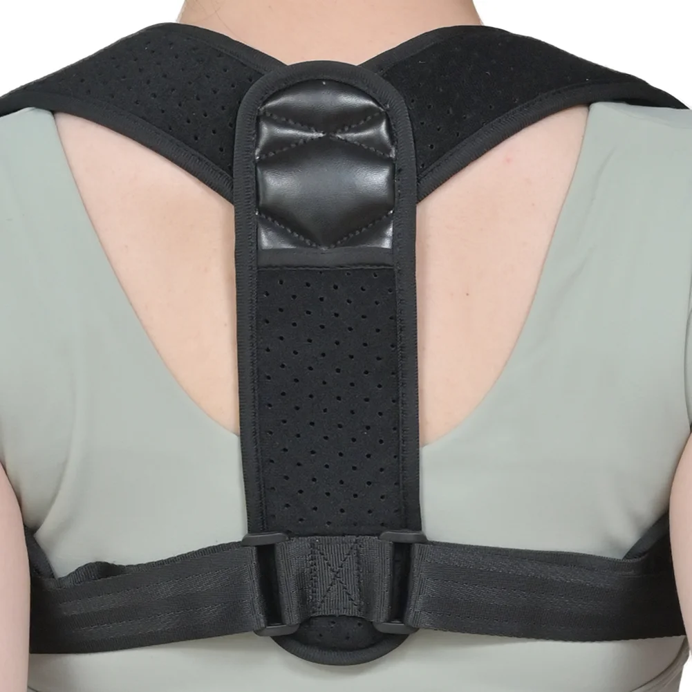 Adjustable Adult Back Posture Corrective Brace Shoulder Support Brace Soft Universal Posture Corrector Lumbar Support OEM/ODM