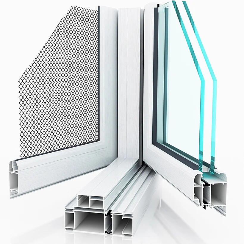 Latest Top Strength Window Design Egress Double Glazed Casement Aluminium Windows