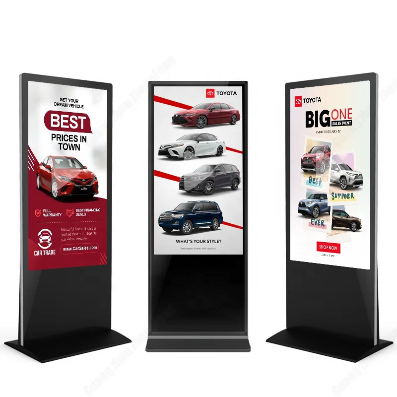 Smart Kiosk Vertical Lcd Advertising Display digital signage advertising machine FLOOR STANDING DIGITAL SIGNAGE Kiosk Totem