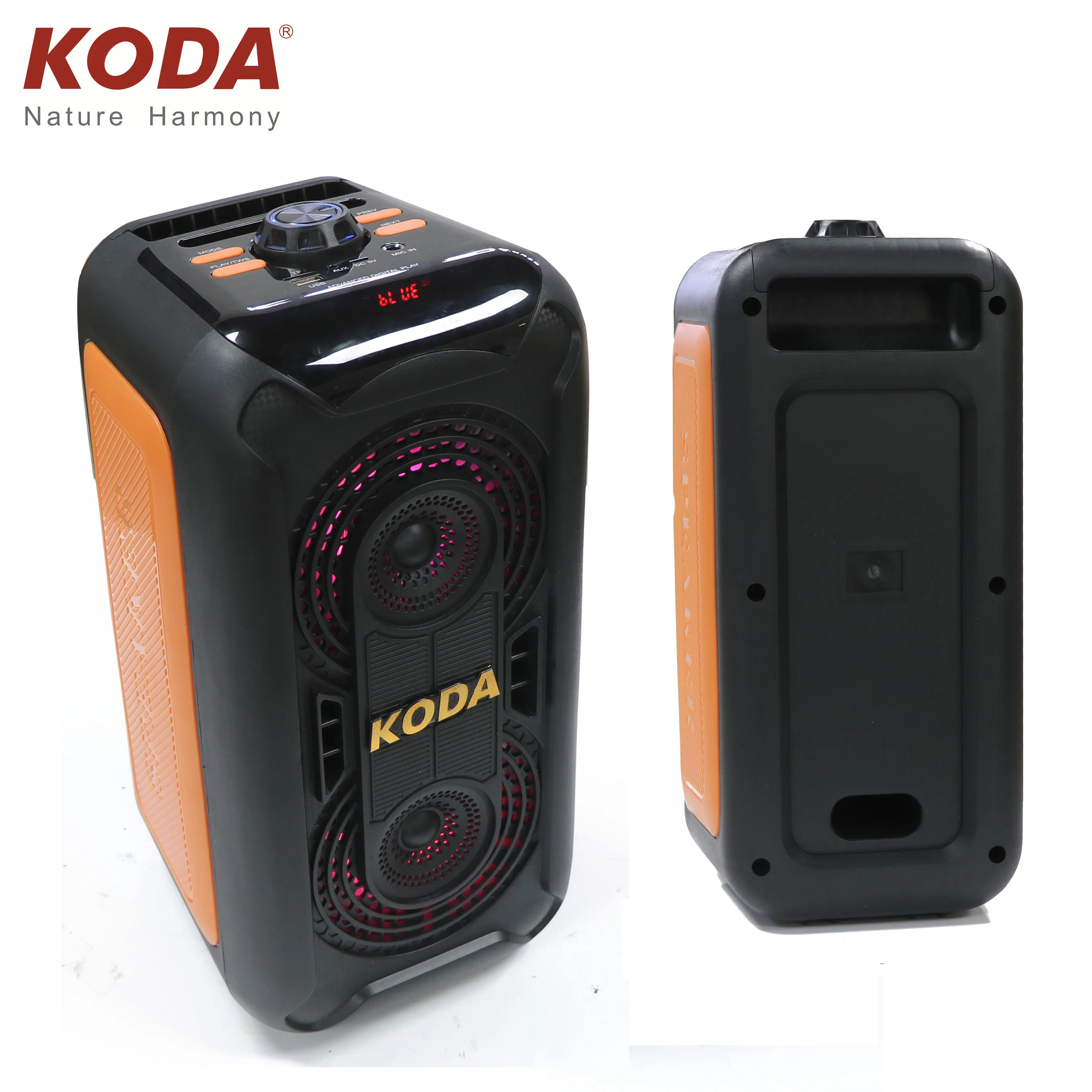 portable woofer 8 inch woofer trolley speaker with usb party