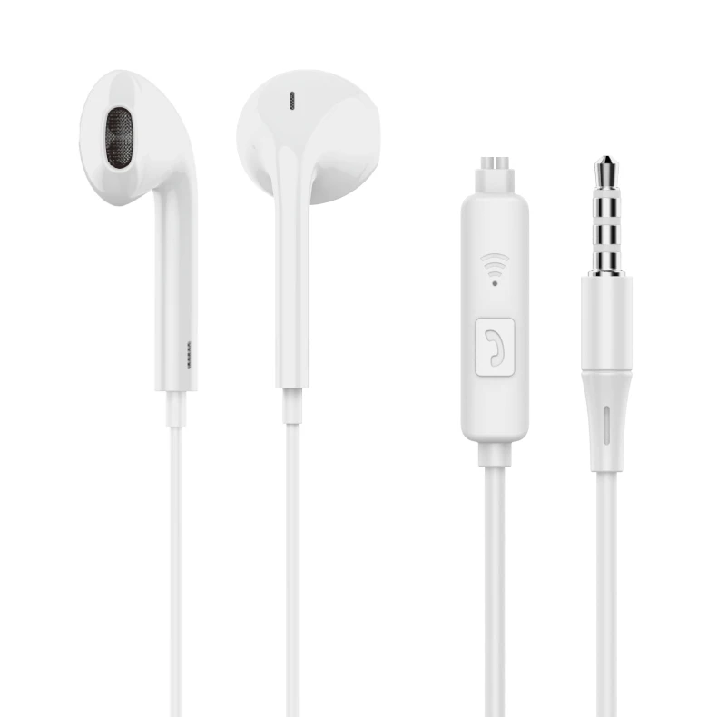 retail package  fashionable 3.5mm  handfree wired earphone