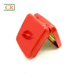 China Factory Stackable Square Hinged Child Proof Tin Box For Mints Packing