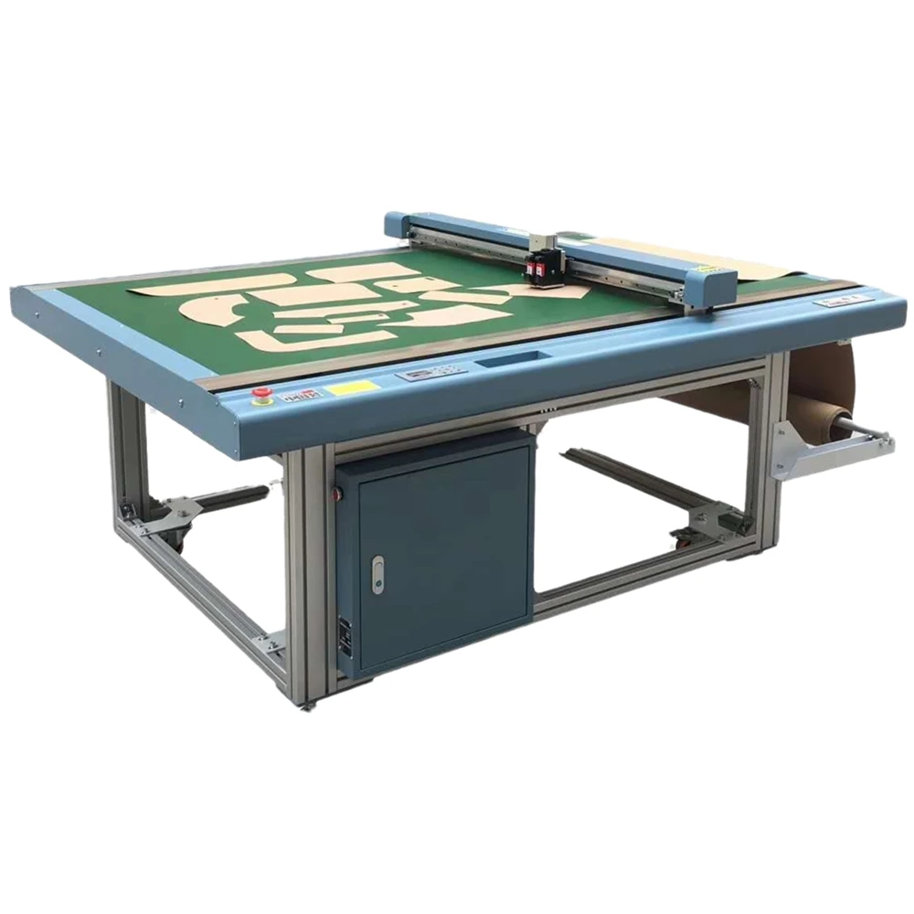 9015 Cutting and Printing Size Air Pump Vacuum Adsorption Kraft Paper Board Cutter