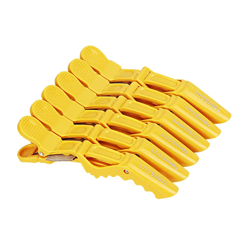 No-Trace Custom Logo Girls salon hair clip mini hairgrips hair barrettes cute plastic hair clip