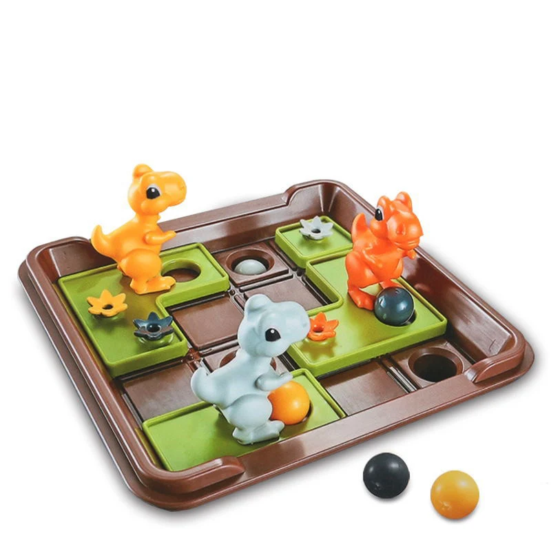 Wholesale New Arrival dinosaur chess board game Parent-child interactive indoor leisure table game fun desktop game toys