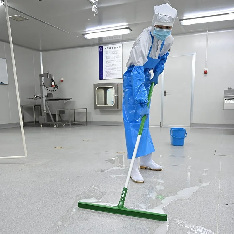 Shianku Food Grade Single Tablets Integrated Squeegee  Ultra Hygiene Window Squeegee Industrial Squeegee for Floor