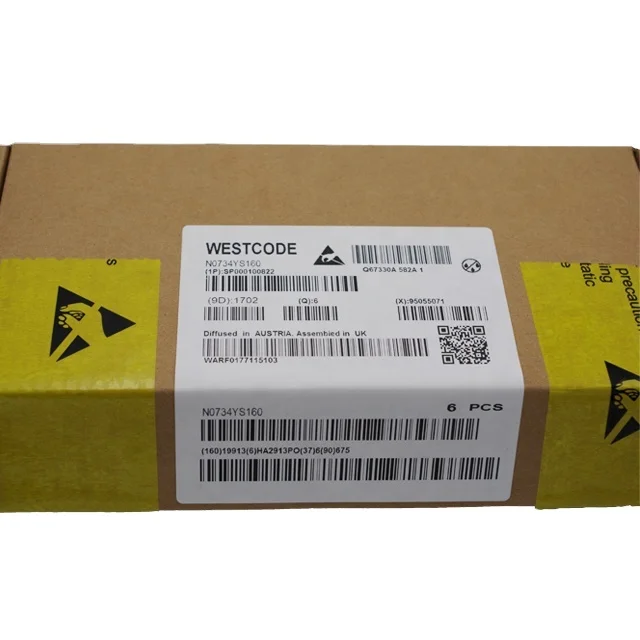 semiconductor Thyristor Module N0734YS160 Phase Control Thyristor