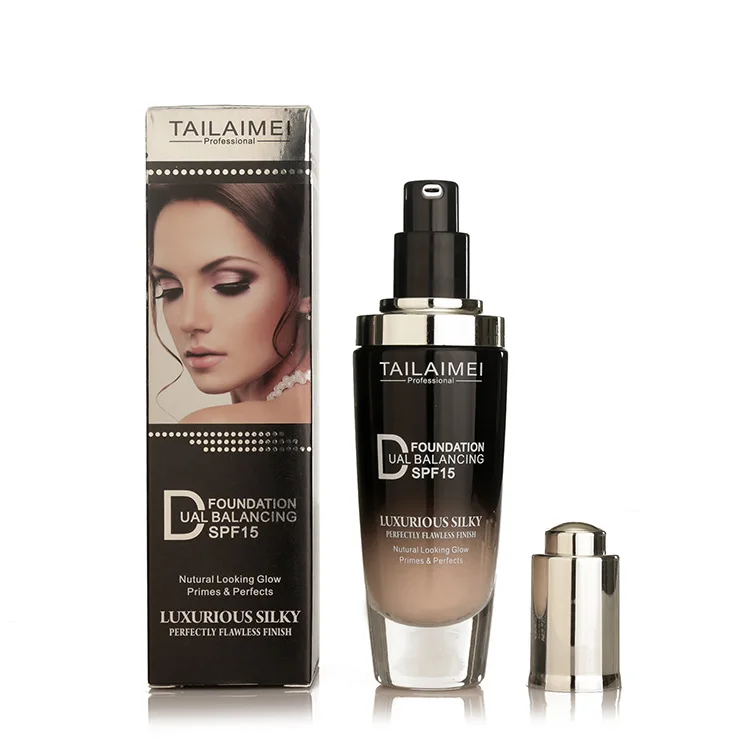Private label Concealer foundation makeup waterproof Brighten moisturizer liquid foundation