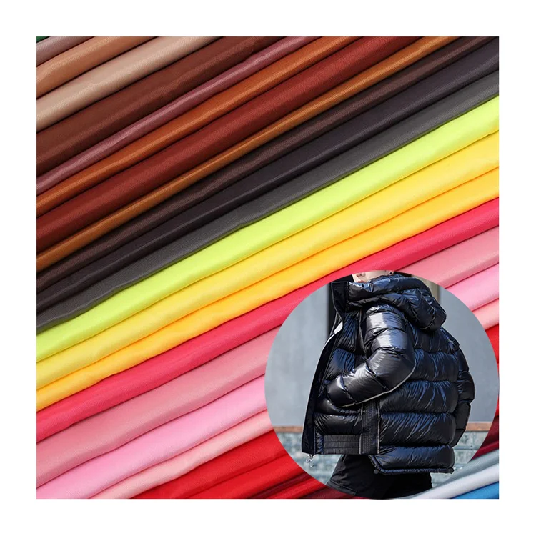 10D 15D 20D Light Weight Nylon Taffeta Fabric Waterproof Cire For Sleep Bag And Down Jacket Downproof Nylon Fabric