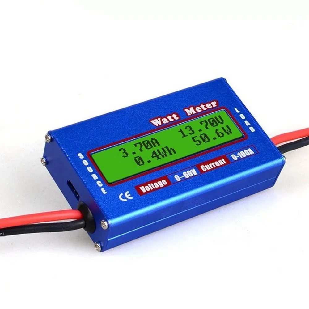 RC 100/150/200A Ватт метр и Мощность анализатор W/Подсветка ЖК-дисплей с высокой точностью Электрический анализатор цифровой ваттметр