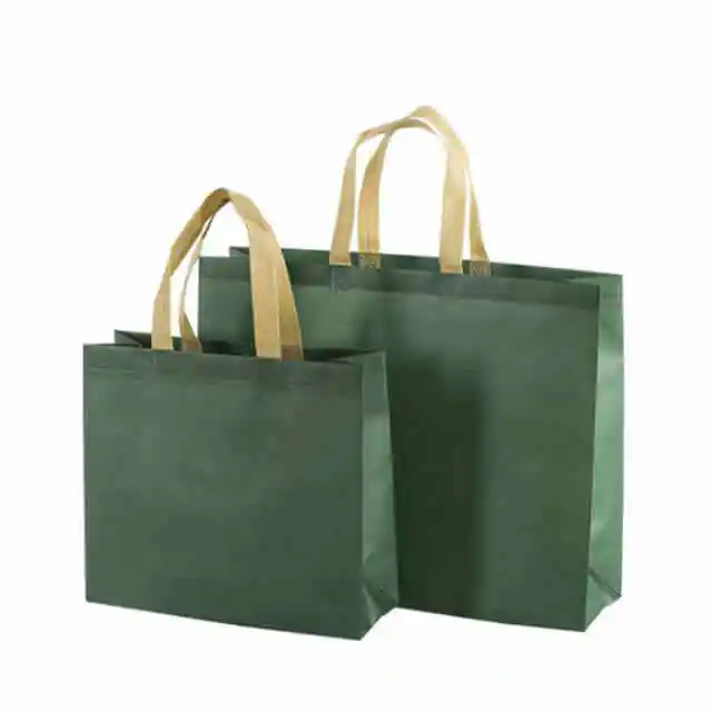 Hot Selling Food Letter Printing Folding Recycle Polypropylene Pp Non Woven Shopping Bag