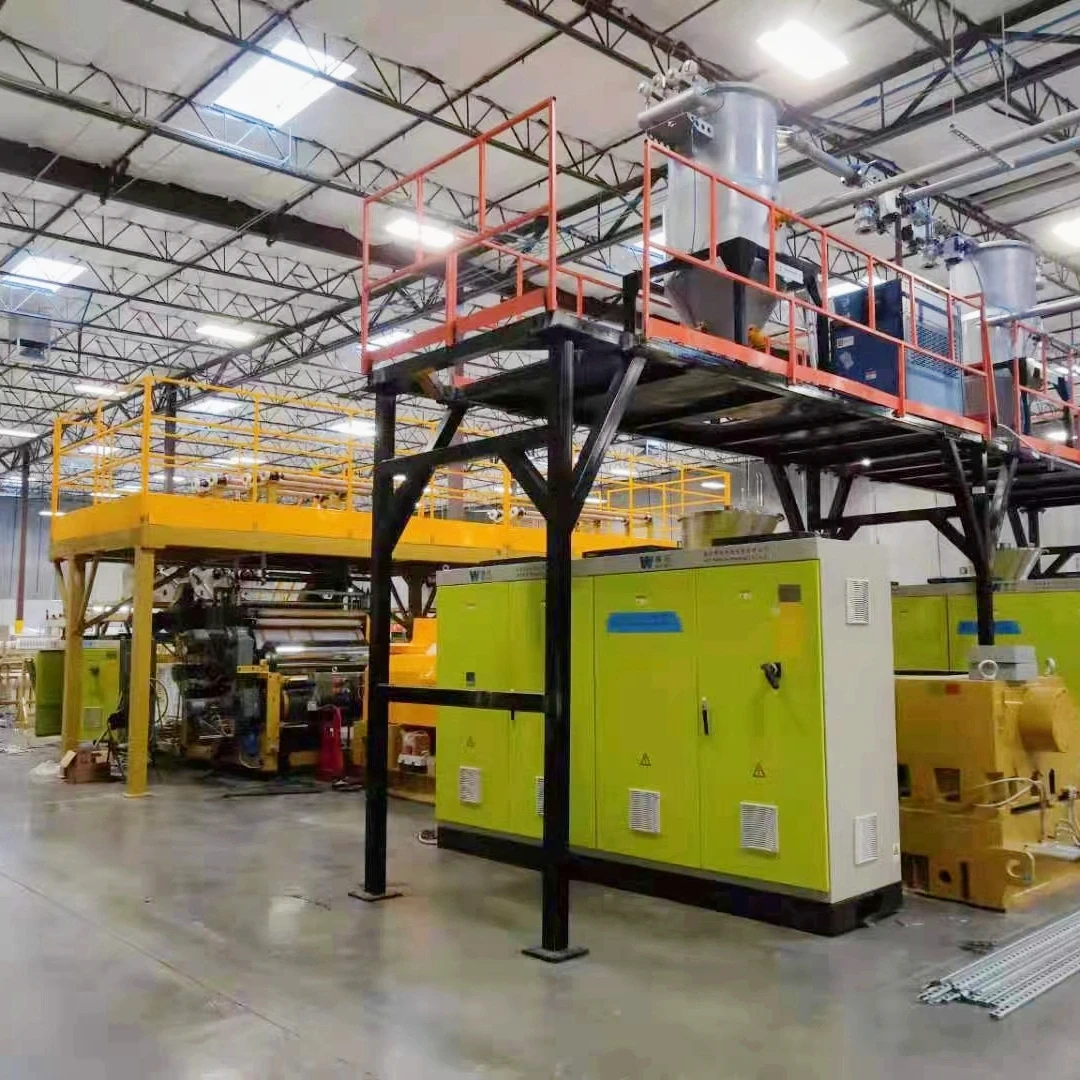 High efficiency spc floor machine