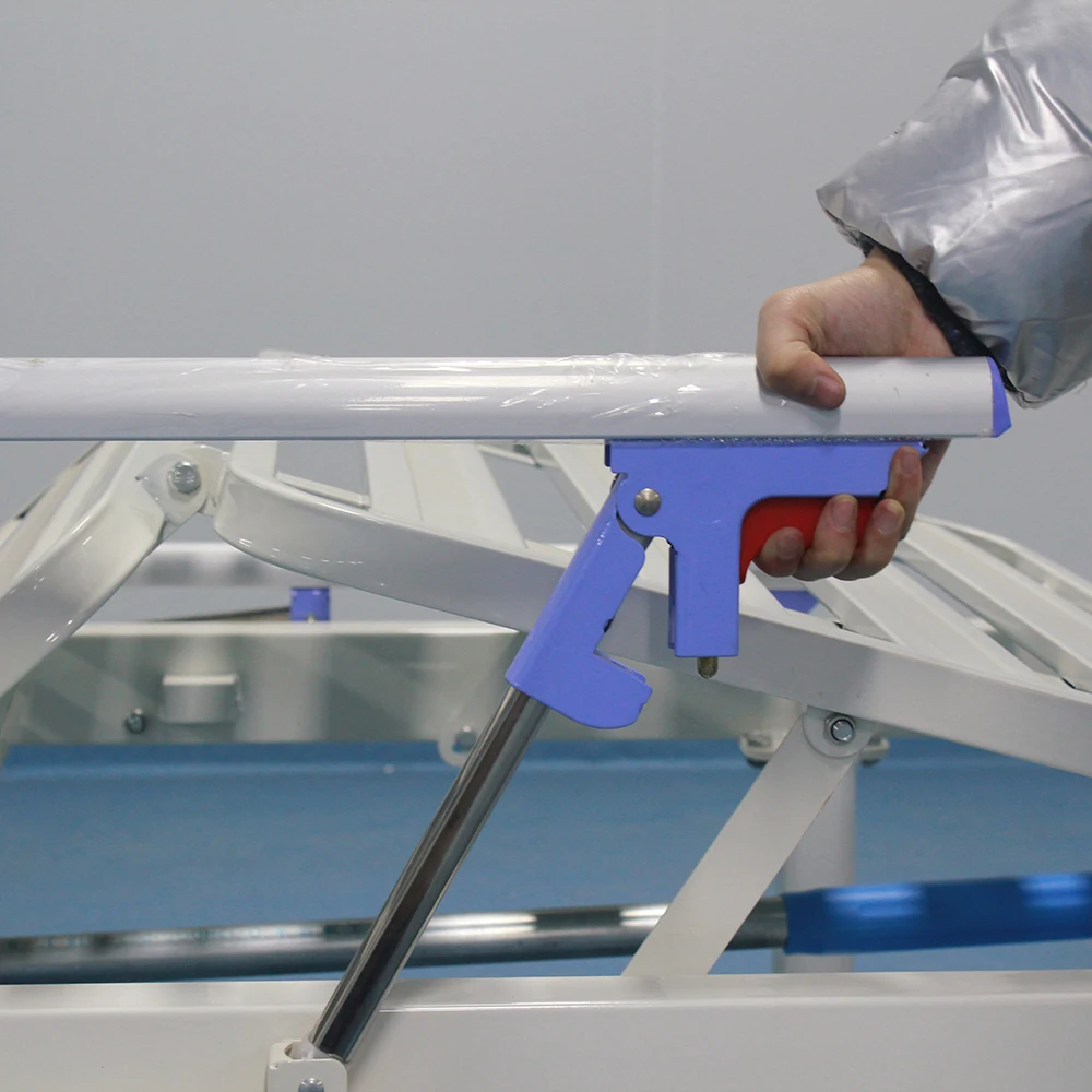 Hospital Bed 2 Functions Manual  Two Cranks Manual Patient Nursing With Cheap Price Multifunction Adjustable Paramount Bed