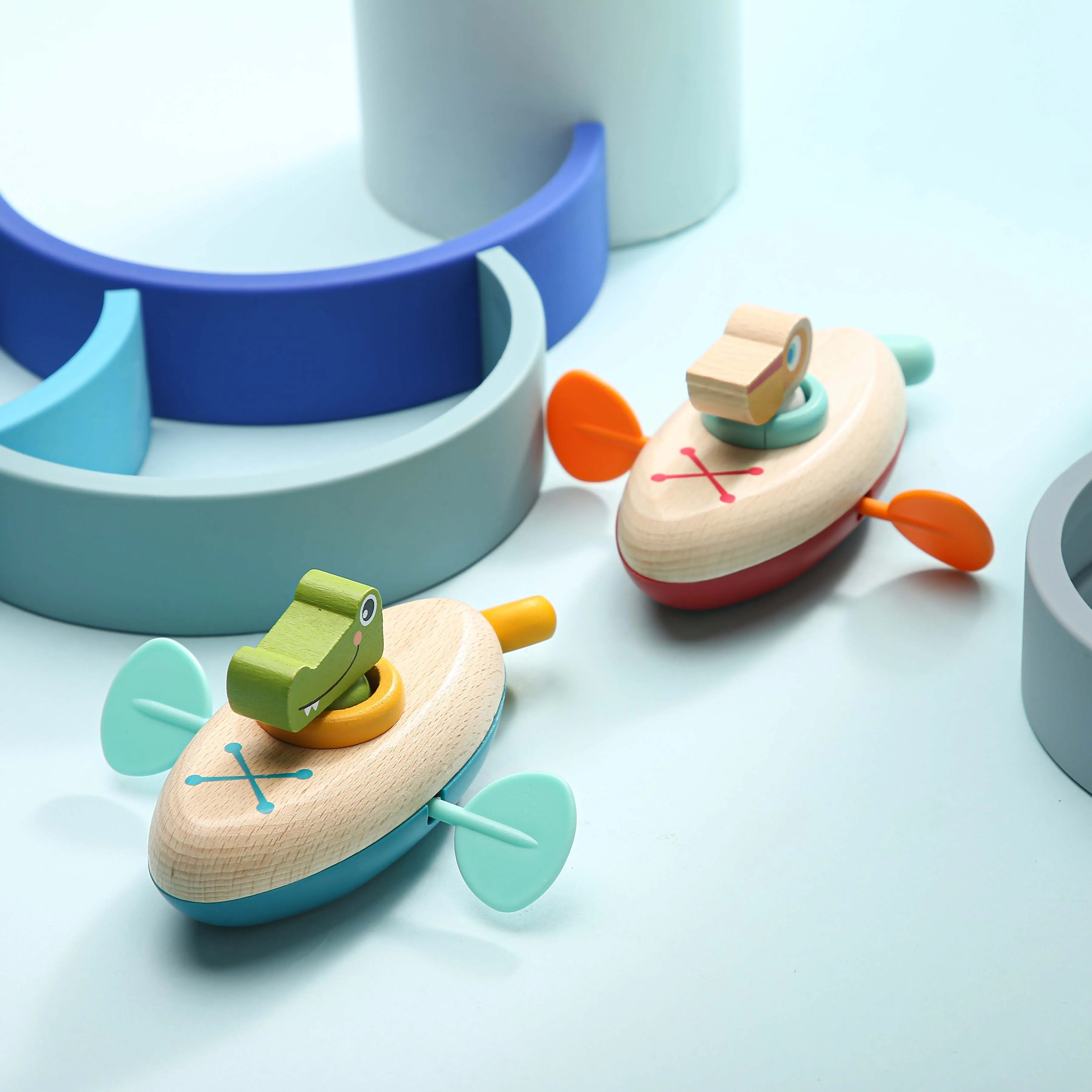 Bathtub Toy Crocodile Duck Boat Shape Bath Toy Baby Play Bath Toy