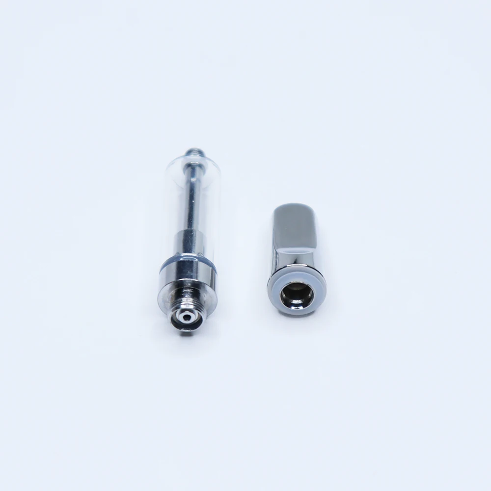 
510 Thread Metal Mouthpiece Lead Free 0.5ml 1.0ml Cartridge No Leaking Ceramic Heating Coil Cart 