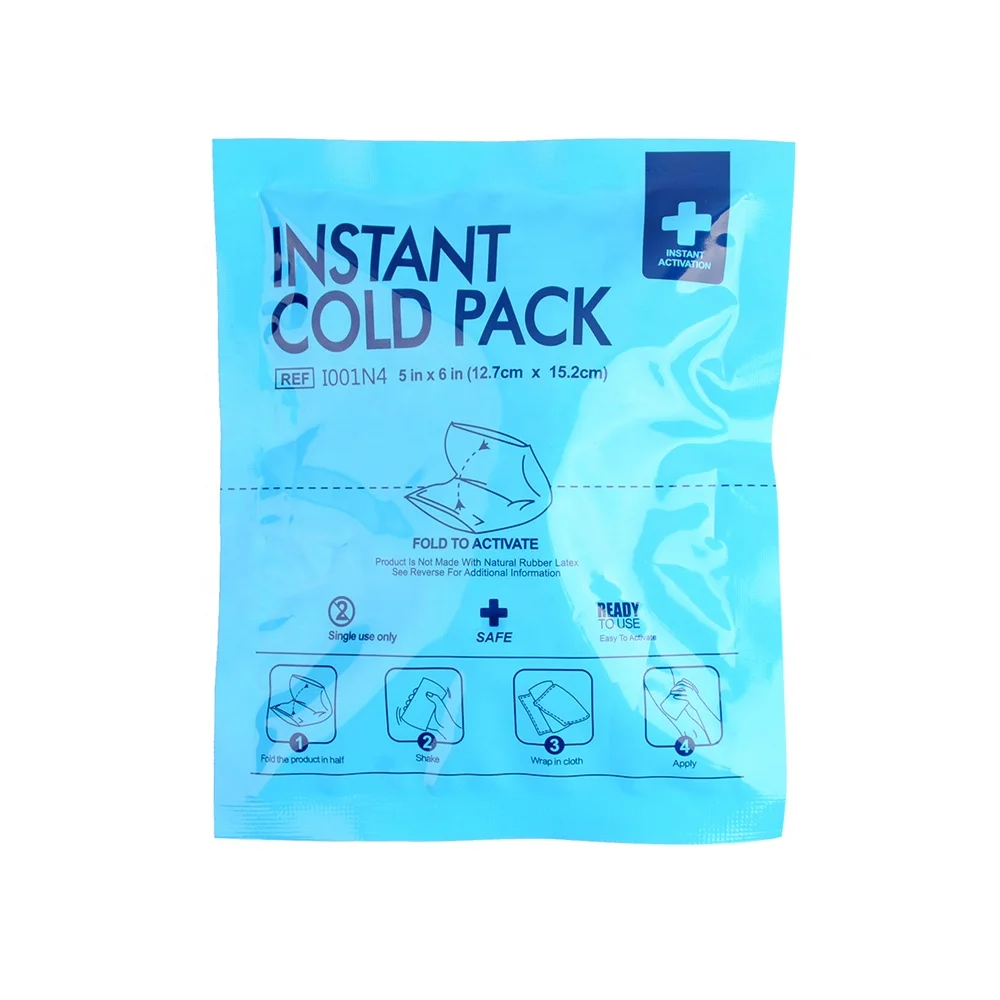 Disposable Cold Compress Therapy Instant Ice Pack for Injuries First Aid Pain Relief