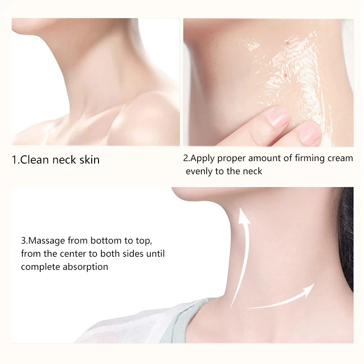 Private Label Natural Organic Moisturizing Whitening Cream Anti Aging Anti Wrinkle Firming Body Cream Neck Firming Cream