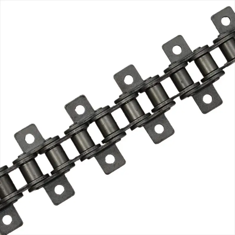 Transmission Chain Pitch Roller Motorcycle Chain Steel Conveyor Snow Nylon Gear Mini Bicycle 420 428 428H 520 530 Gunmetal Chain