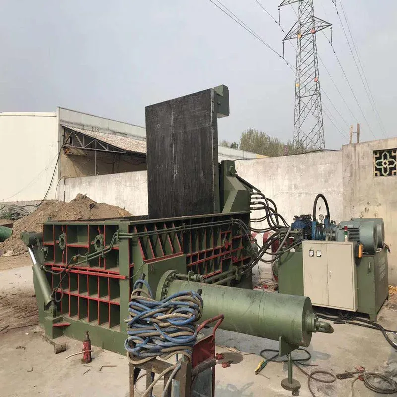 Aluminum Can Press Machine Compactor Tyre Baler for Sale
