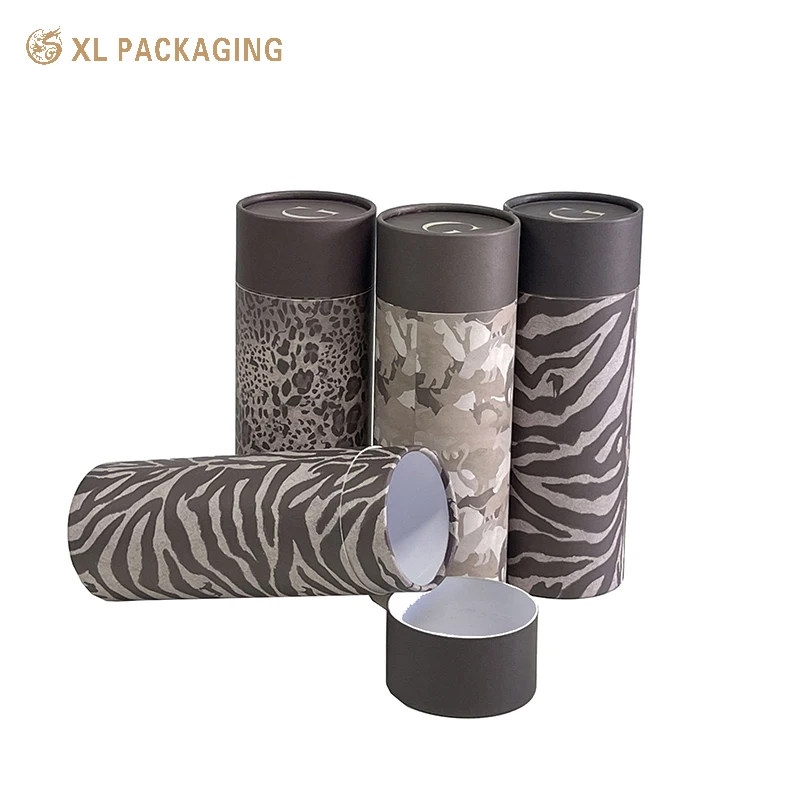 Wholesale Large Eco Mini Round Containers Box 100% Recycled Craft Paper Core Tube Custom Printing Packaging Cardboard Paper Tube