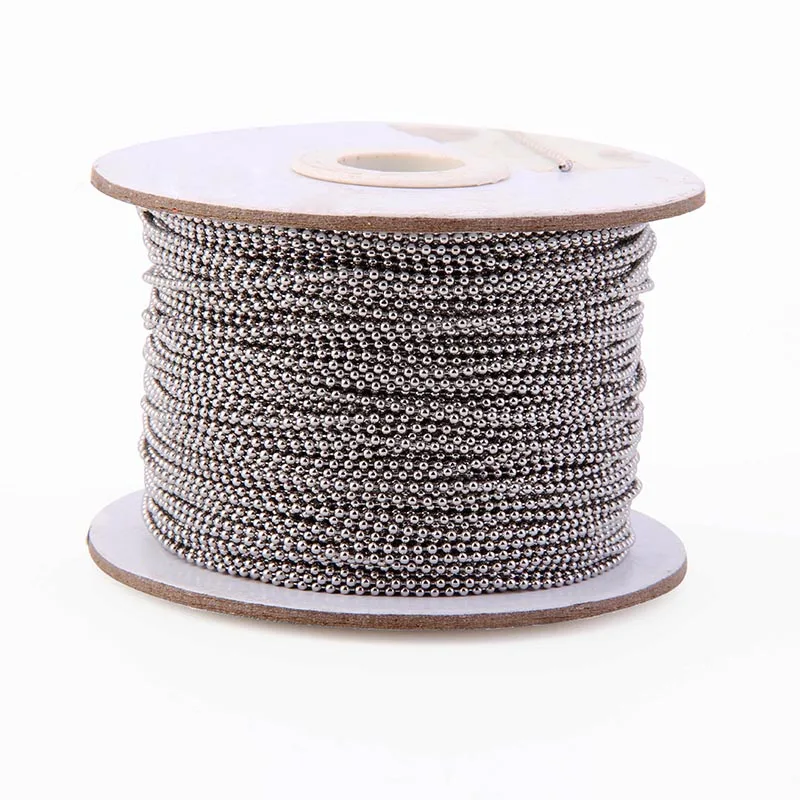 1.6mm tiny ball chain stainless steel