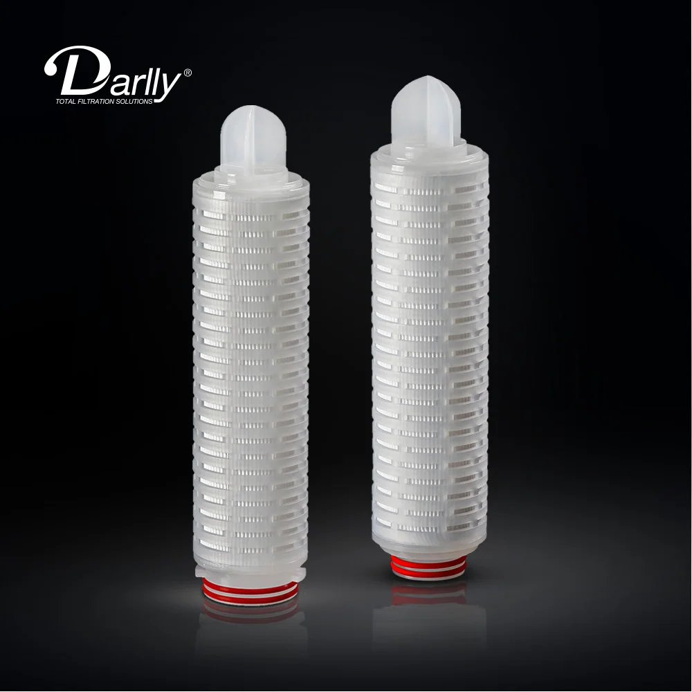 Wholesale 30' 0.1/0.22/0.45 Micron absolute filter  Nylon 226 Water Purifier for Liquid Filtration filter for liquid