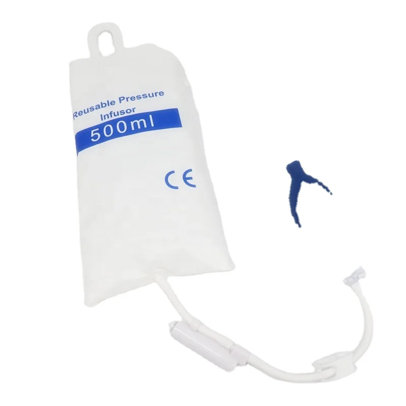 KK CE&ISO Certified Medical 500ml 1000ml  Blood Pressure Infusion Bag