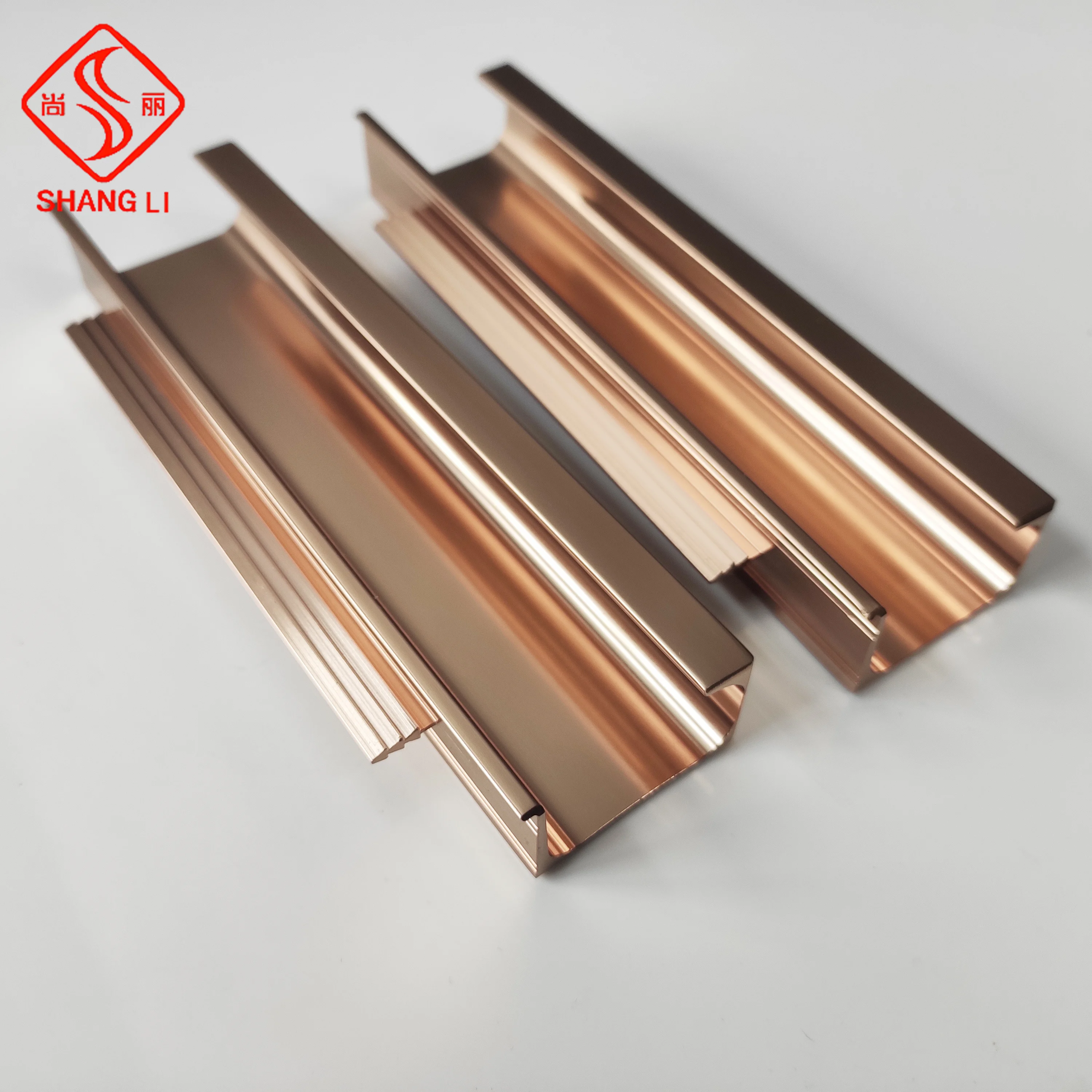 Aluminum Alloy Furniture Pull Handle For Kitchen Cabinet Wardrobe Closet Drawer Door Handles Hidden Handle furniture parts