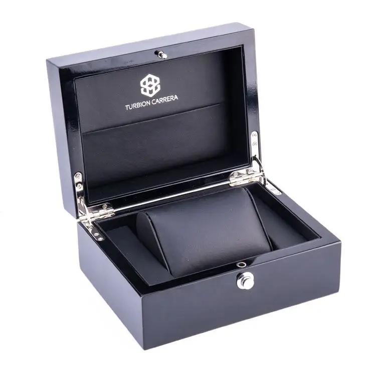 Boxes Wood Cases Glossy For Watches mahogany Luxury Special Customized Black Presentation Big High wooden Watch Box
