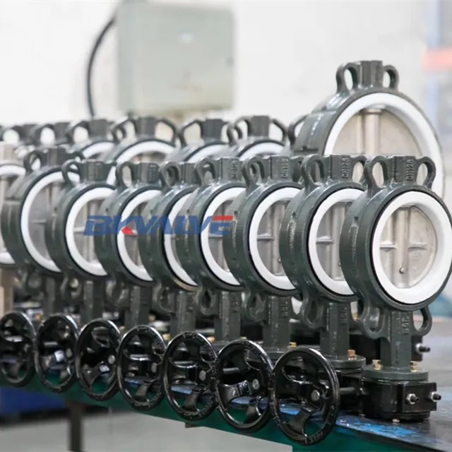 Wholesale Valve Supplier DN100 Hand Lever Rubber Seat Butterfly Valve With Good Price