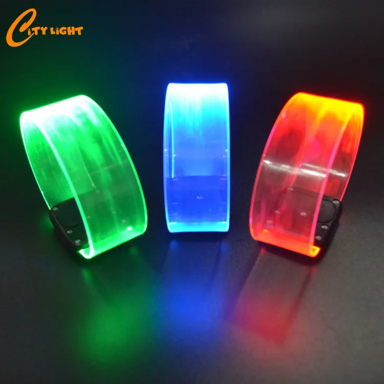 2020 wedding gifts for guest flashing light magnet bracelet led