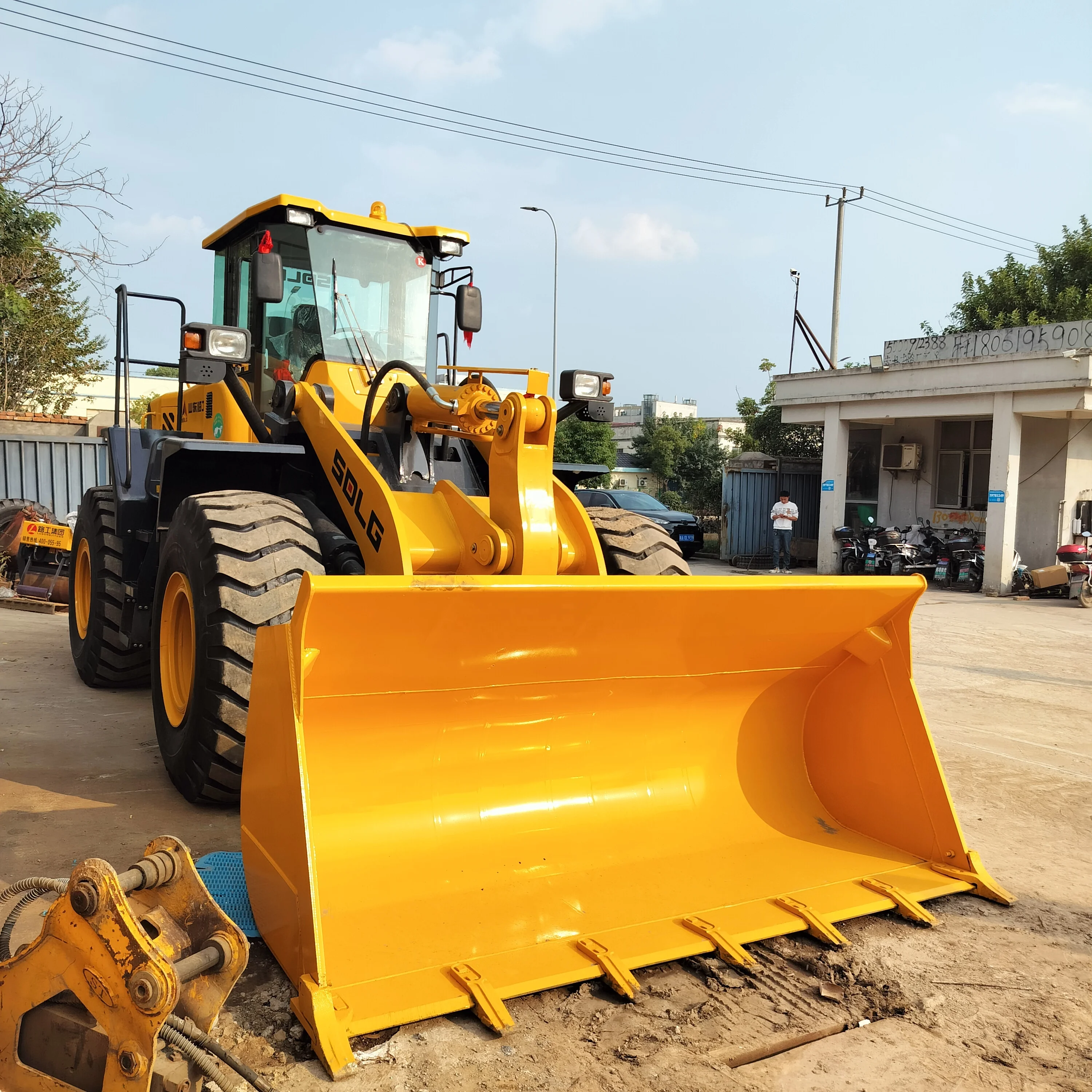 Chinese original 95% new used LG956L hydraulic high-quality fuel-efficient wheel loader