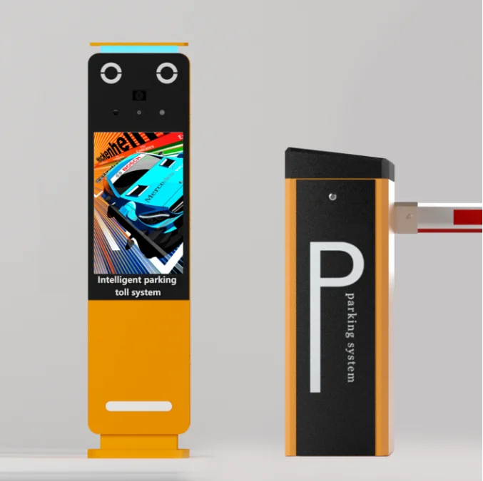 Barriers Parking Lot Equipment Smart Parking Vehicle Identification System 3-6M Fences Straight-arm Boom Barrier Gate