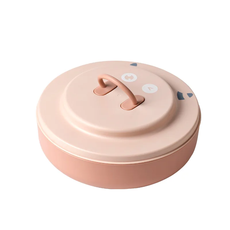 Коробка для орехов, разделенная на отсеки с крышкой, лоток для конфет, домашняя гостиная, коробка для семян дыни, Снэк, креативная Скандинавская коробка для сухофруктов