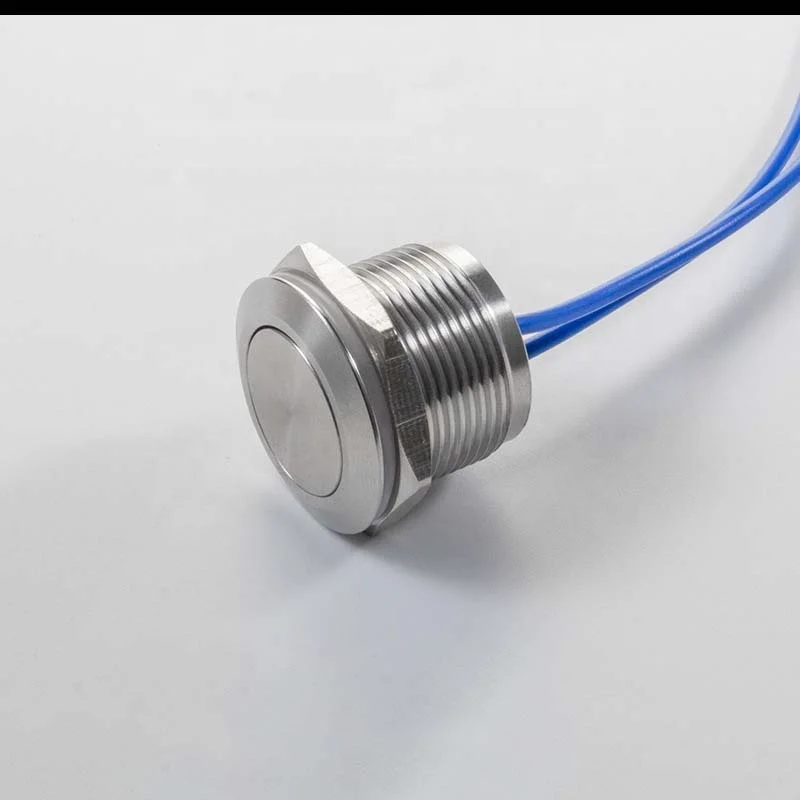 Wintai-tech China Momentary Metal Push Button IP68 Metal Push Button Switch 12MM NO LED Metal Push Button Switch Manufacturer