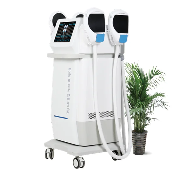 Weifang MNLT Painless RF 4 Handles Teslasculpt EMS 13 Tesla Fat Burning And Muscle Building EMS Machine For Body Shaping