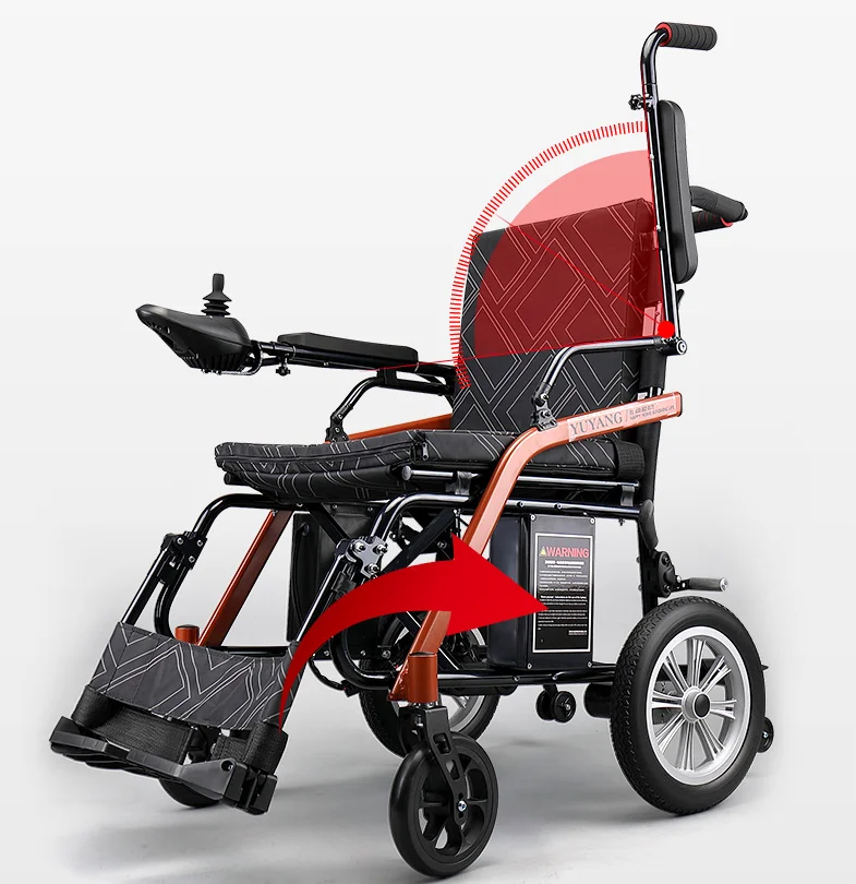 Medical Equipment health Health Wheelchairs Manufacturer Hot Sale Folding Small Portable Wheelchair Electric  For Elderly