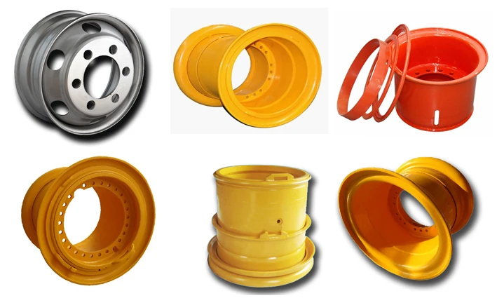 OEM Available Manufacturer Price Tyre Size 11.00-20 Bridge Beam Carrier 20 Inch 20-8.5/1.5 3PC OTR Steel Wheel Rim