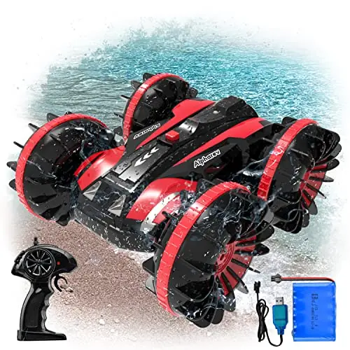 Cheap Rc Car Amphibious Vehicle Speed Boat High Speed Stunt Car Swamp  Excavator Waterproof Amphibious Vehicle For Sale