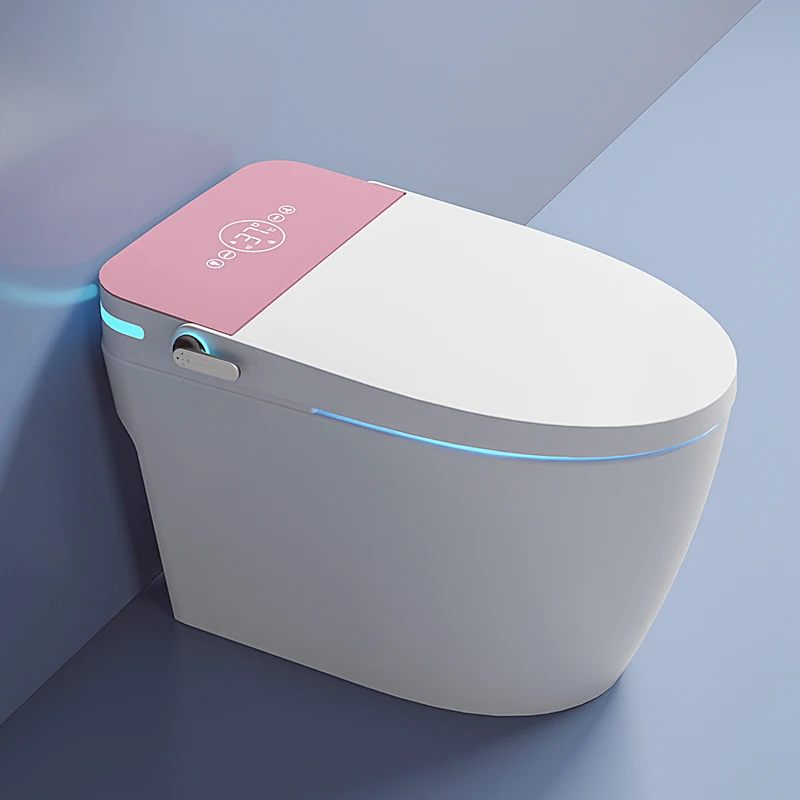 Intelligent Sanitary Ware Water Closet Bathroom Ceramic Automatic Electricity Inodoro Floor Mounted Smart Toilet Commode