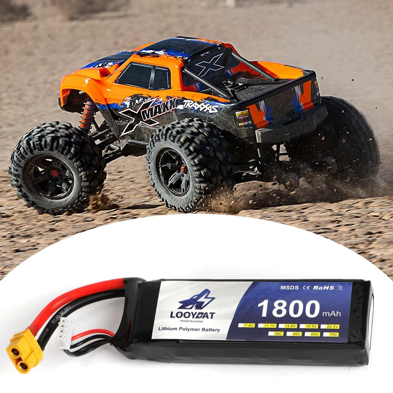 Free Sample 1300mAh/1500mAh/1800mAh 4S 14.8V 6S 22.2V RC Lipo Battery 25C 50C For FPV Racing Drone With XT60 Connector