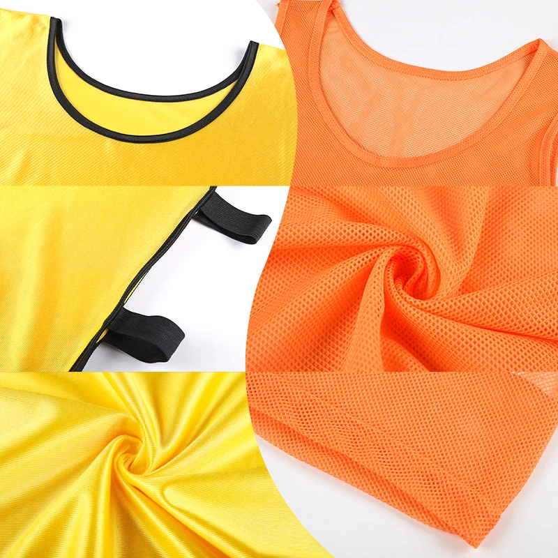 Custom Breathable Football Pinnies Cheap Football Vest Soccer Training Vest Mesh Soccer Vest Soccer Bibs