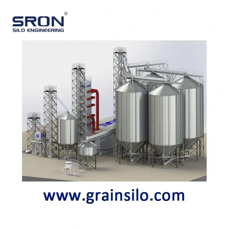 SRON низкая мука стоимость силосы для хранения с вибрационным разрядник
